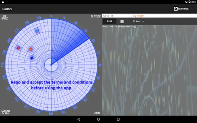 Radar2 android App screenshot 0